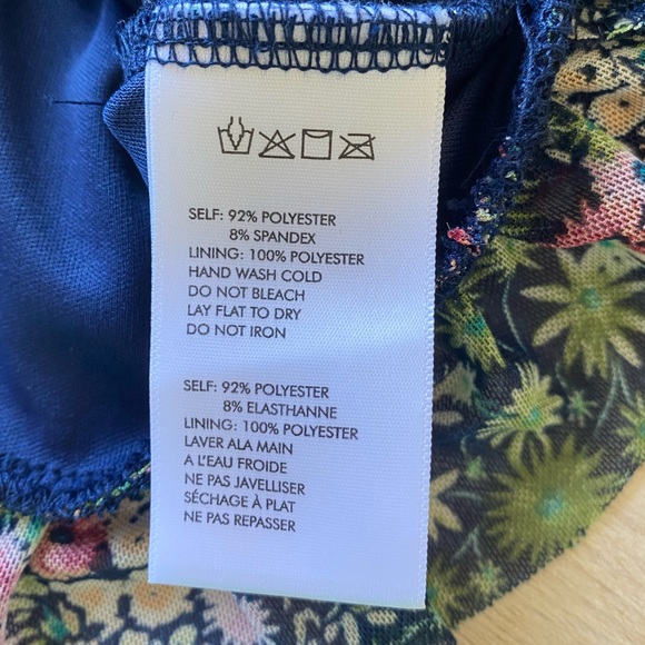 NWOT Urban Outfitters Floral Mesh Crop Top - Picture 5 of 6